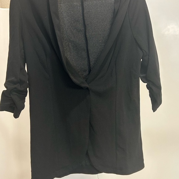 Black lightweight blazer - Picture 3 of 6